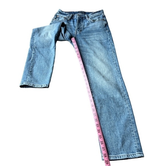 Lucky Brand 90s Loose High Rise Straight Button Fly Retro Jeans, Size 0 / 25 - Picture 13 of 13